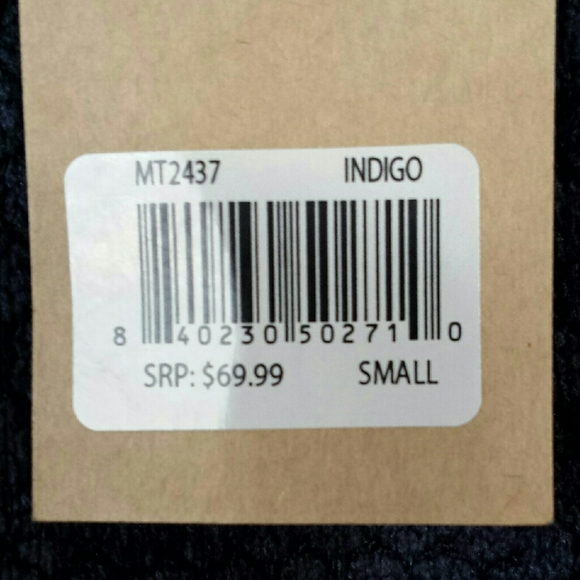 NWT Liv Outdoor Men's Blue Textured Knit 1/4 Zip Pullover S - Picture 14 of 14